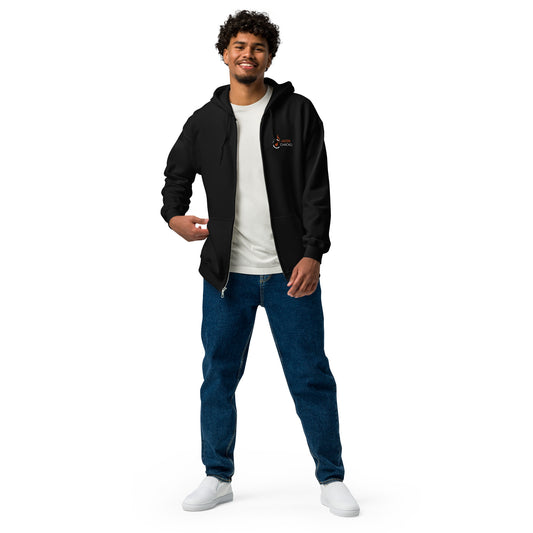 Unisex heavy blend zip hoodie - Jacob Chacko